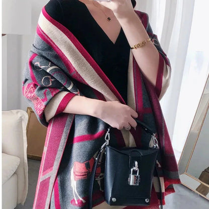 Nour Pashmina Scarf Gray