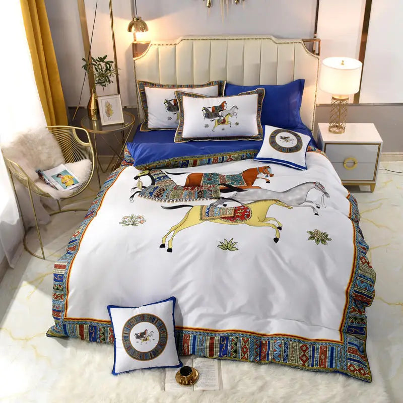 4-Piece Sateen Bedding Set