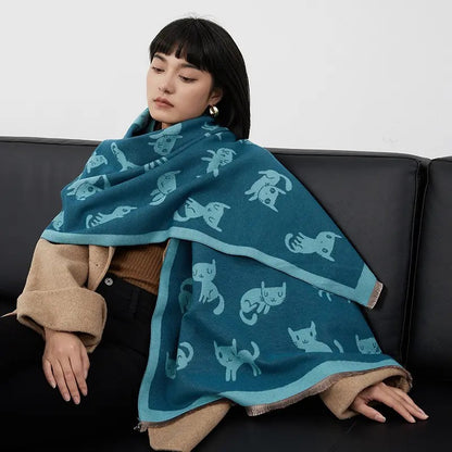 Pashmina Scarves / Cats Collection