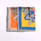 Saddle Yellow Silk Scarf / 90cm
