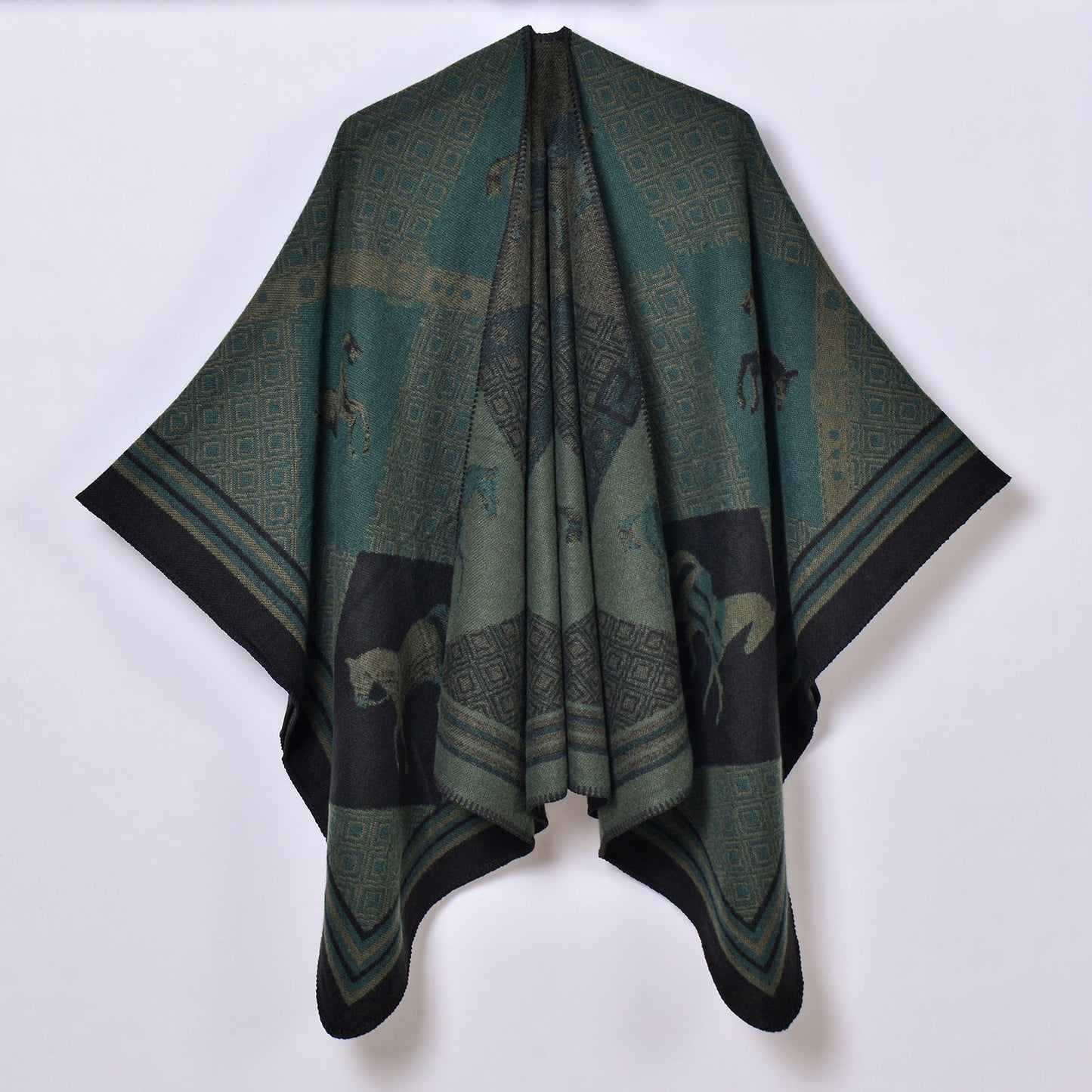 Thalia Poncho Green