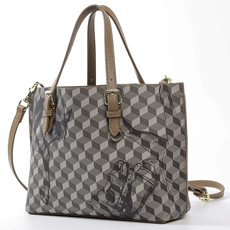 Lono Crossbody Bag with Horse Motif