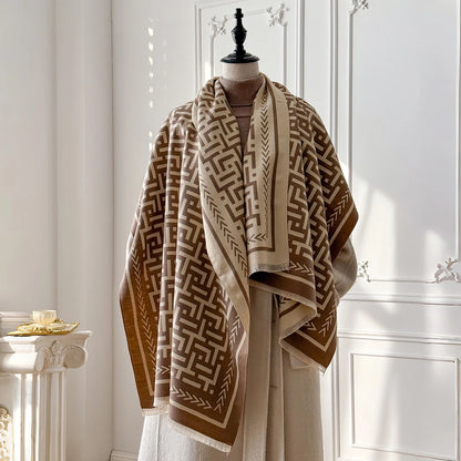 Grata Pashmina Scarf Khaki