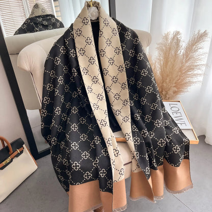 Aristea Pashmina Scarf Black