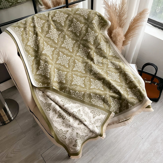 Tinuccia Pashmina Scarf Green