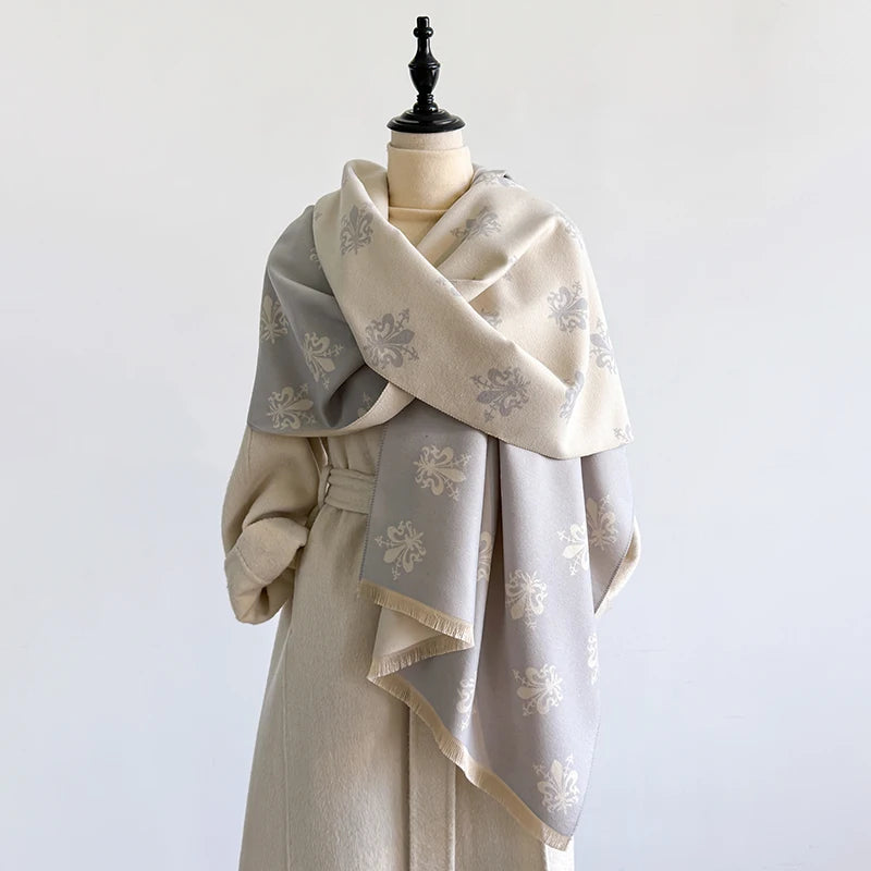 Isanna Pashmina Scarf Gray