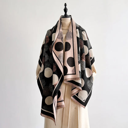 Ciretta Pashmina Scarf Black