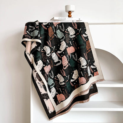 Pashmina Scarves / Cats Collection