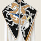 Horse Dancer Black Double Print Scarf / 90cm