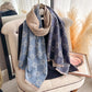 Arianna Pashmina Scarf Blue