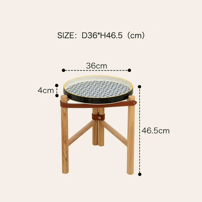 Vernazza Coffee Table with Porcelain Tray