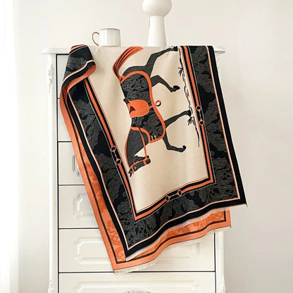 Aria Pashmina Scarf Black