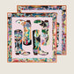 Boots Multicolor Double Print Scarf / 90cm