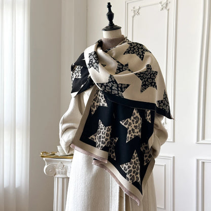 Stellia Pashmina Scarf Black