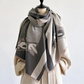 Norcia Pashmina Scarf Gray