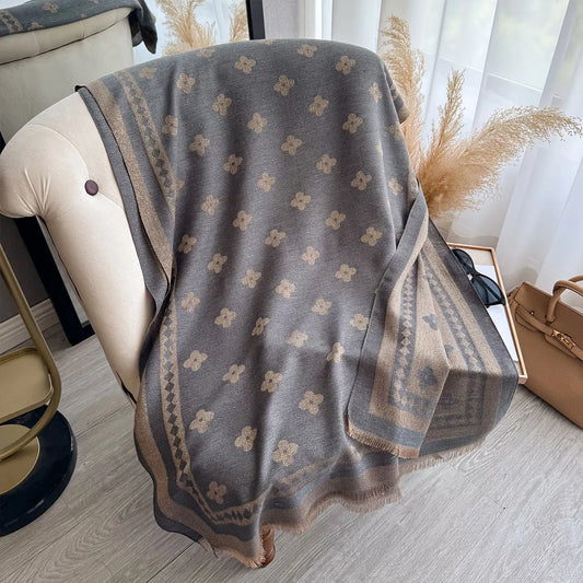 Gigia Pashmina Scarf Gray