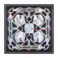 Leto Black Silk Scarf / 90cm