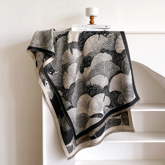 Mascia Pashmina Scarf Black