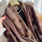 Gigia Pashmina Scarf Brown