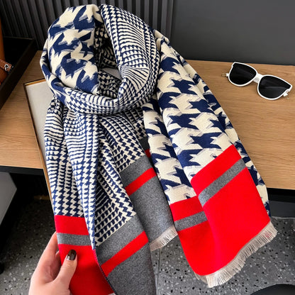 Cita Pashmina Scarf Blue
