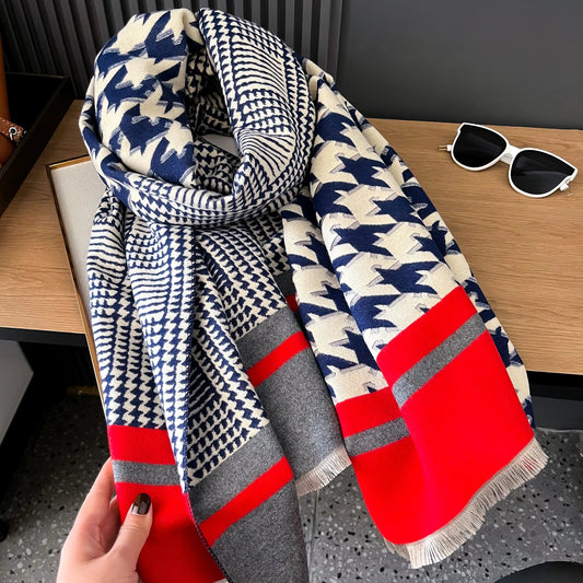 Cita Pashmina Scarf Blue