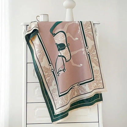 Aria Pashmina Scarf Green