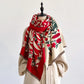 Florigia Pashmina Scarf Red