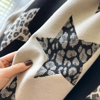 Stellia Pashmina Scarf Black