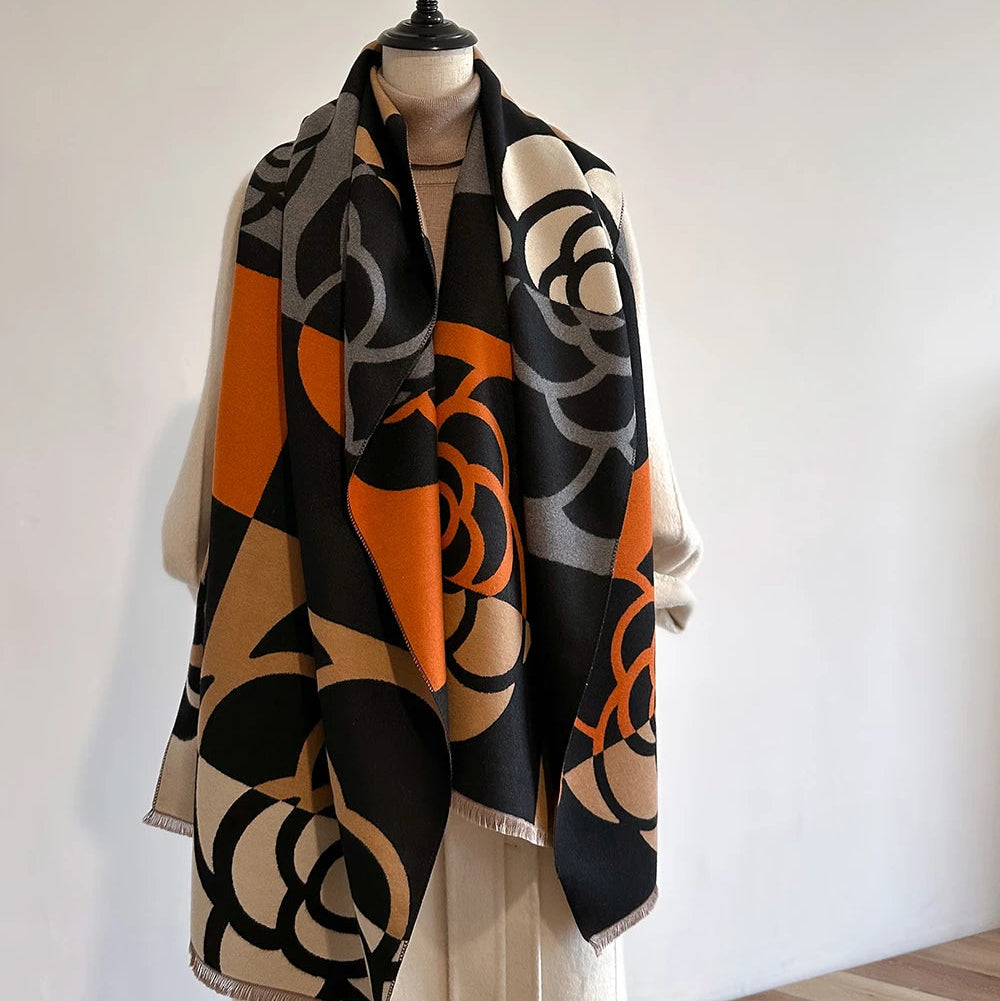 Rosinella Pashmina Scarf Black