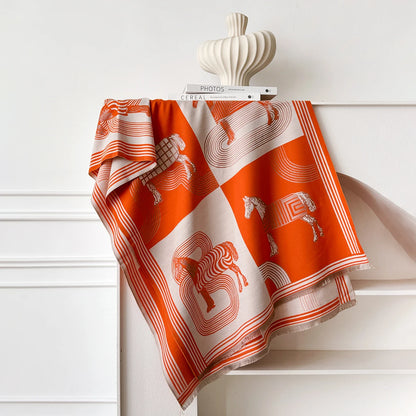 Belluno Pashmina Scarf Orange