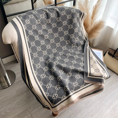 Ariella Pashmina Scarf Gray