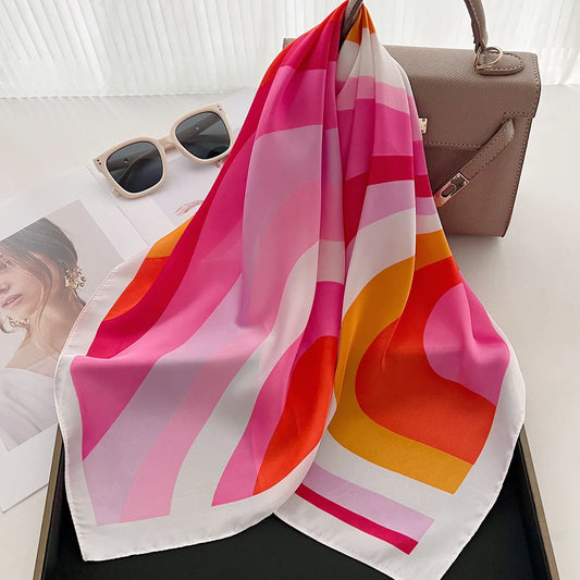 Isla Pink Scarf / 65cm