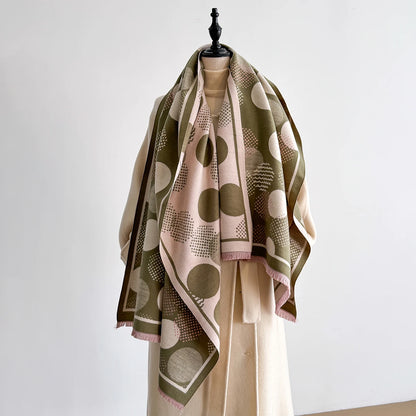 Ciretta Pashmina Scarf Green