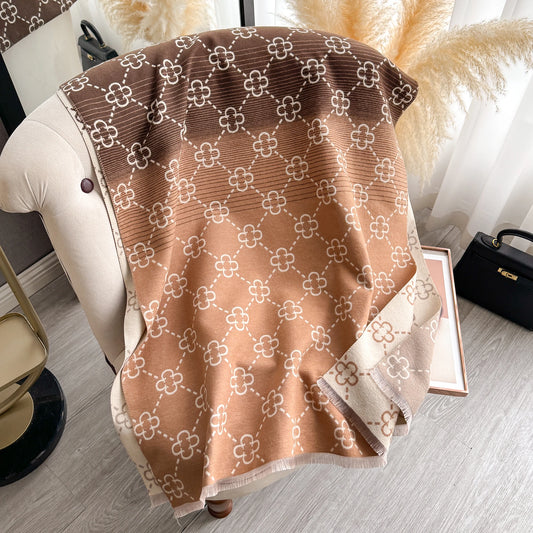 Arianna Pashmina Scarf Brown