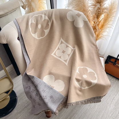 Donella Pashmina Scarf Khaki