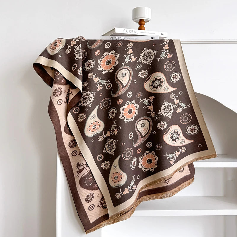 Sisinia Pashmina Scarf Brown