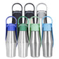 Insulated Dog Water Bottle | Stainless Steel | Portable & Foldable | Leak-Proof | 27oz/750ml