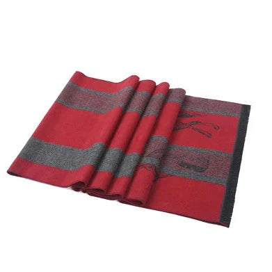 Bruno Red Men's Scarf