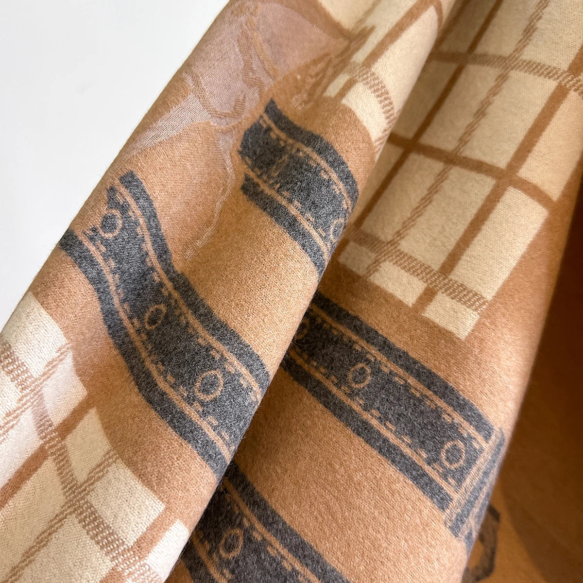 Ninette Pashmina Scarf Khaki