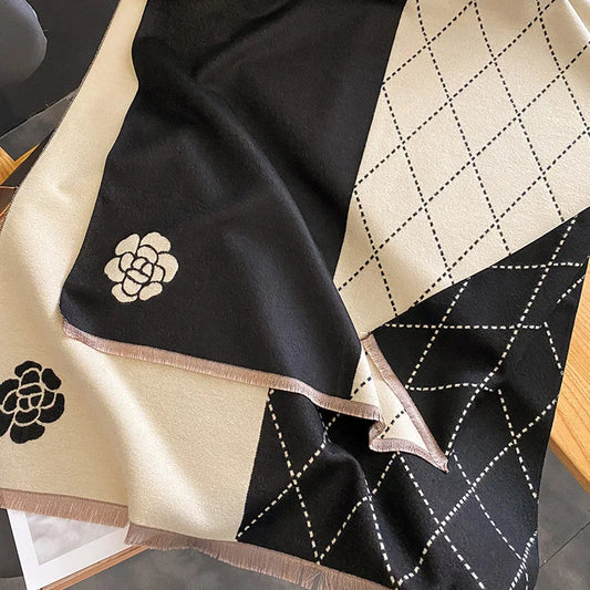 Pupa Pashmina Scarf Black