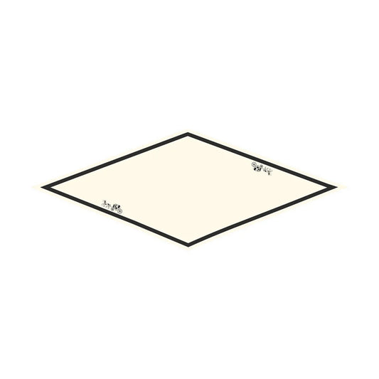 Carriage Beige Silk Diamond Scarf
