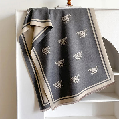 Apollonia Pashmina Scarf Gray