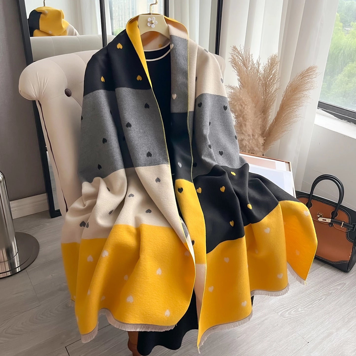 Civita Pashmina Scarf Yellow