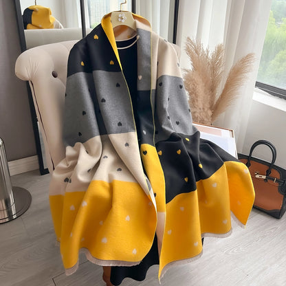 Civita Pashmina Scarf Yellow