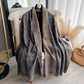 Greca Pashmina Scarf Gray