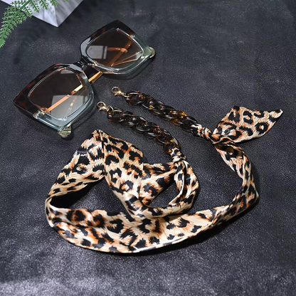 Silky Scarf Glasses Chain