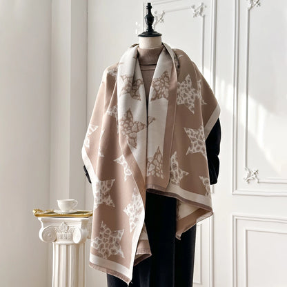 Stellia Pashmina Scarf Khaki