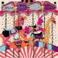 Carousel Pink Scarf / 130cm