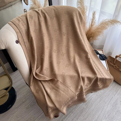 Gigia Pashmina Scarf Caramel