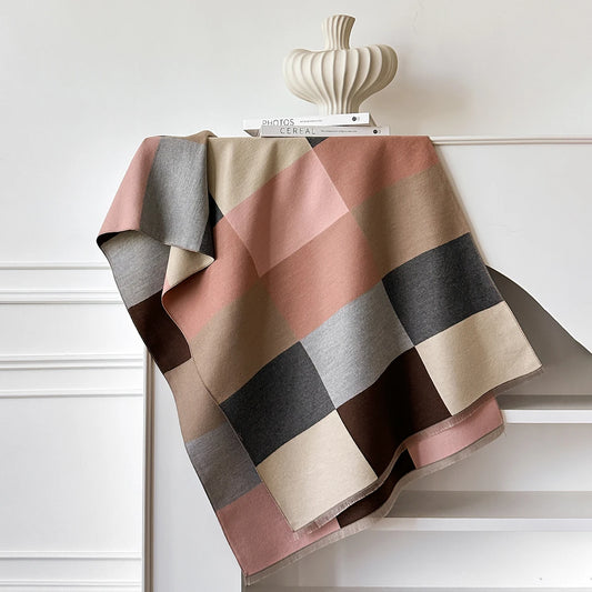 Cubo Pashmina Scarf Pink